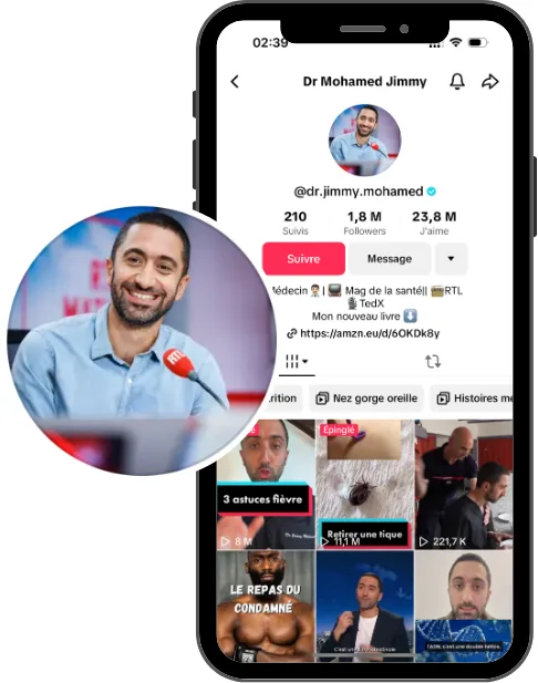 idée de photo de profil TikTok evenement