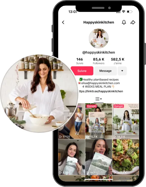 idée de photo de profil TikTok pro