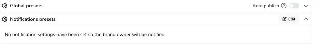 Auto-publish toggle Metricool