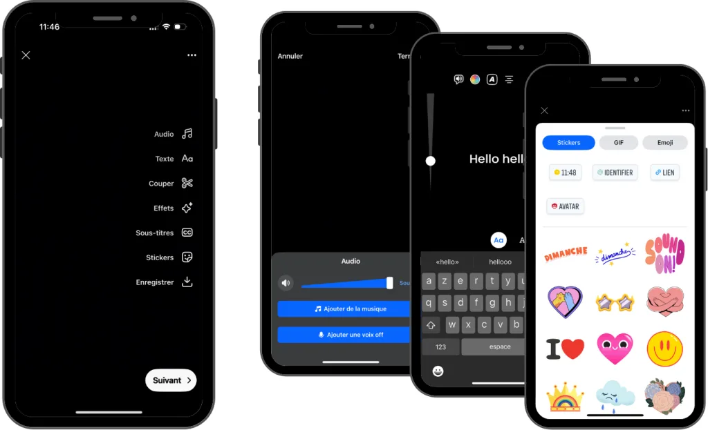 modifier video au moment de la poster sur facebook