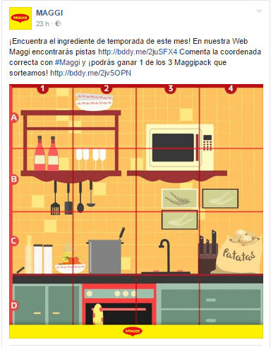 sorteo con juego