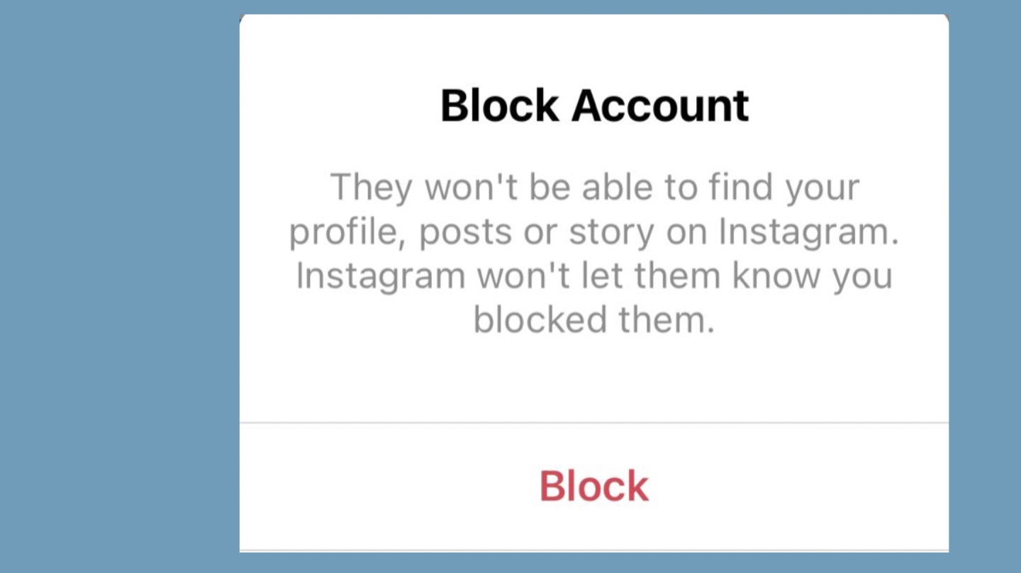 How to block someone on Instagram once and for all