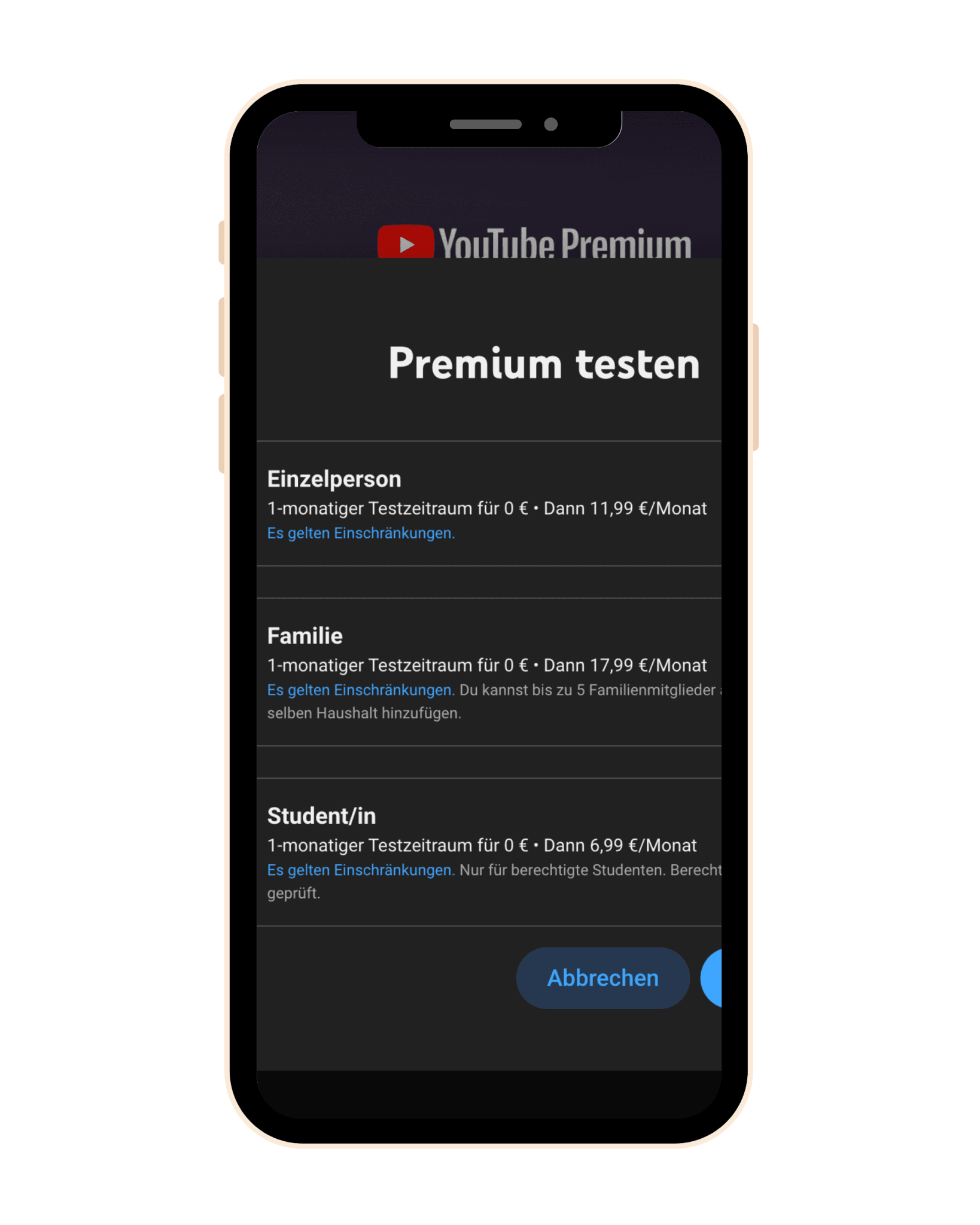 YouTube Premium: Kosten und Vorteile