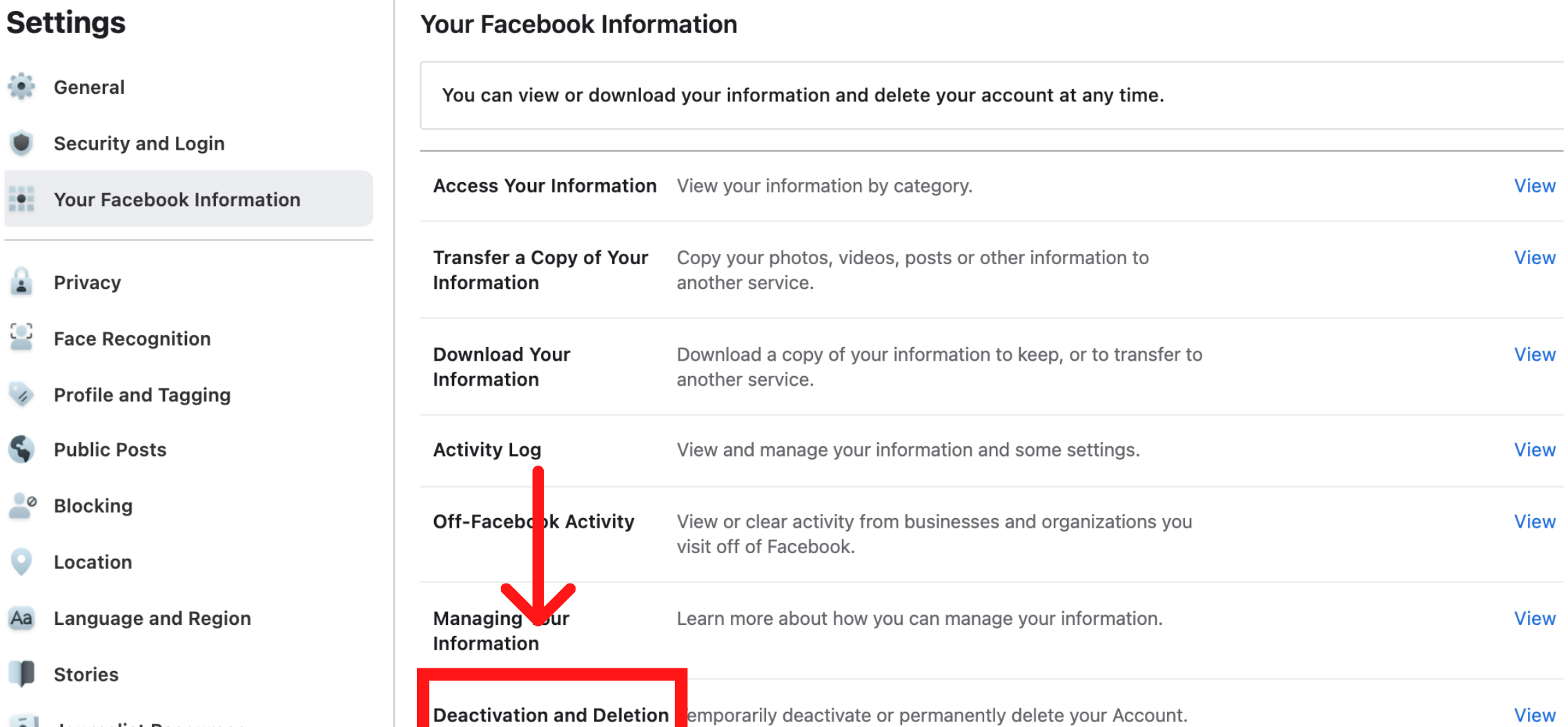 How to delete Facebook account and profile