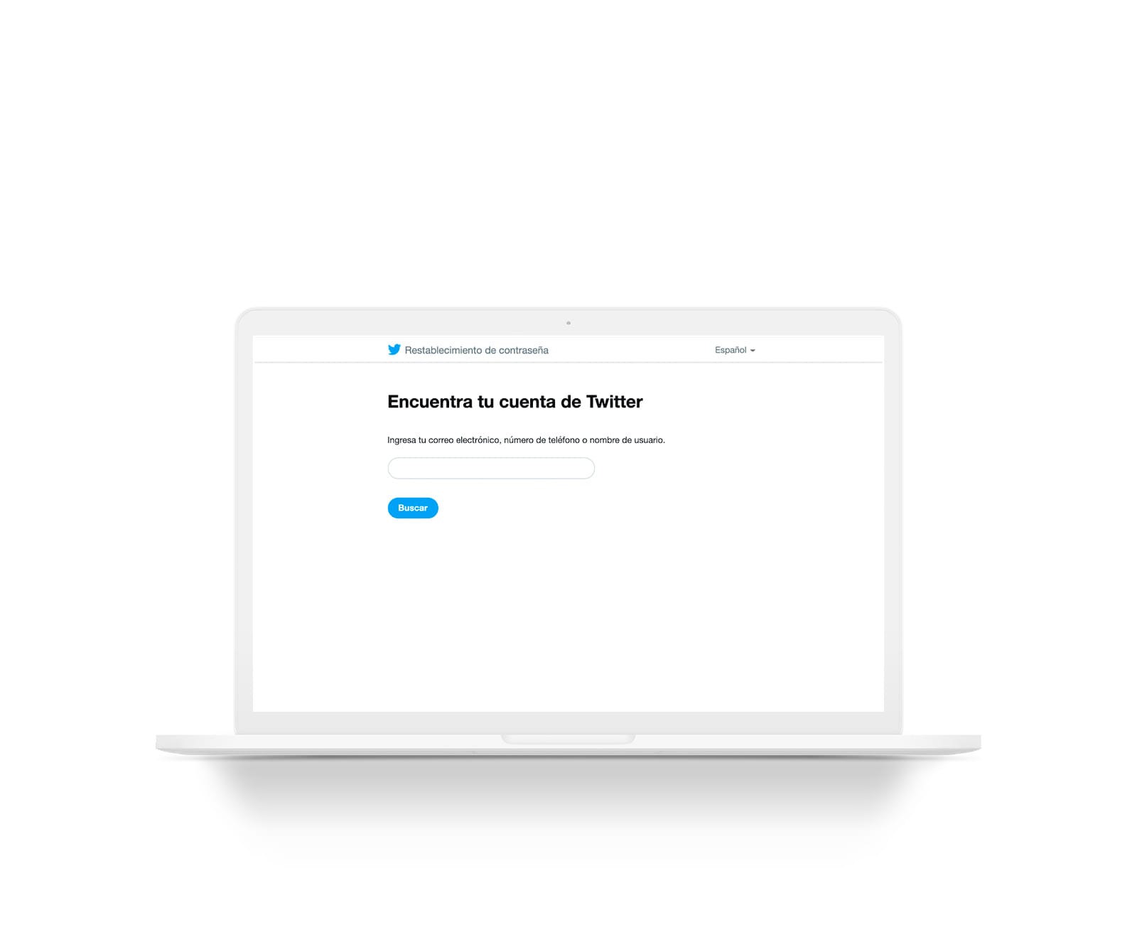 cómo cambiar la contraseña en twitter