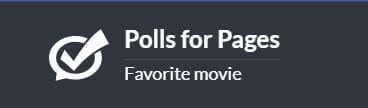 Can You Do Polls On Facebook Pages