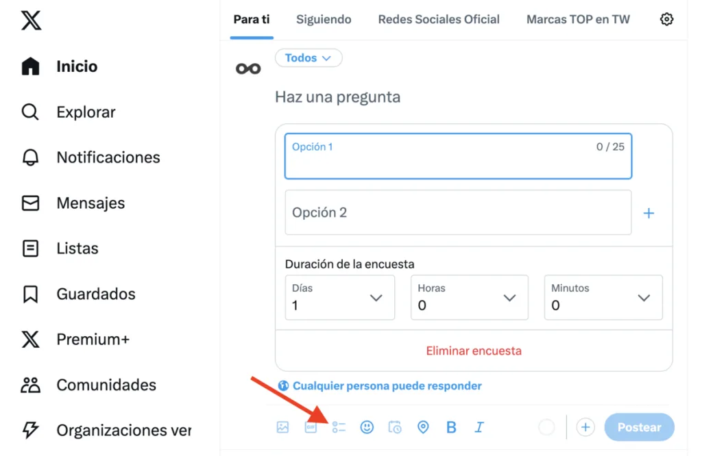 Encuestas de Twitter