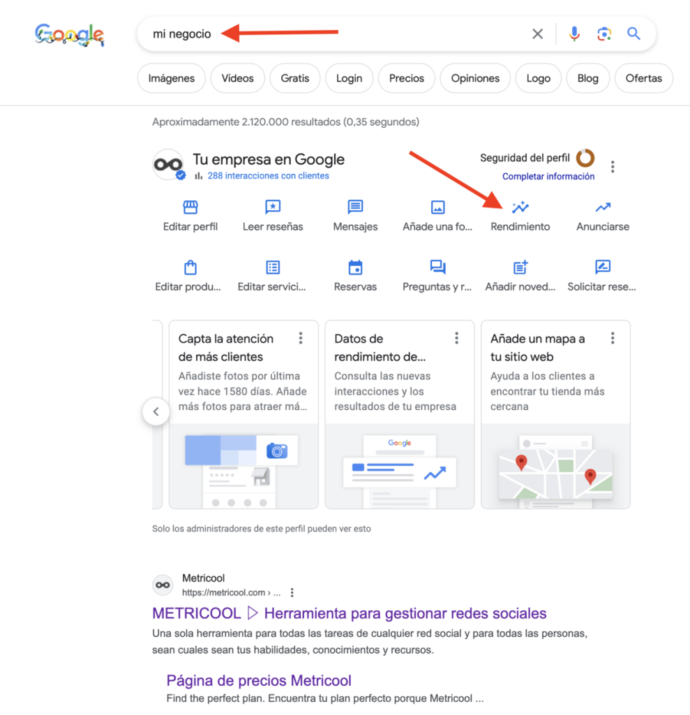 Informe de Google Business Profile: cómo obtenerlo