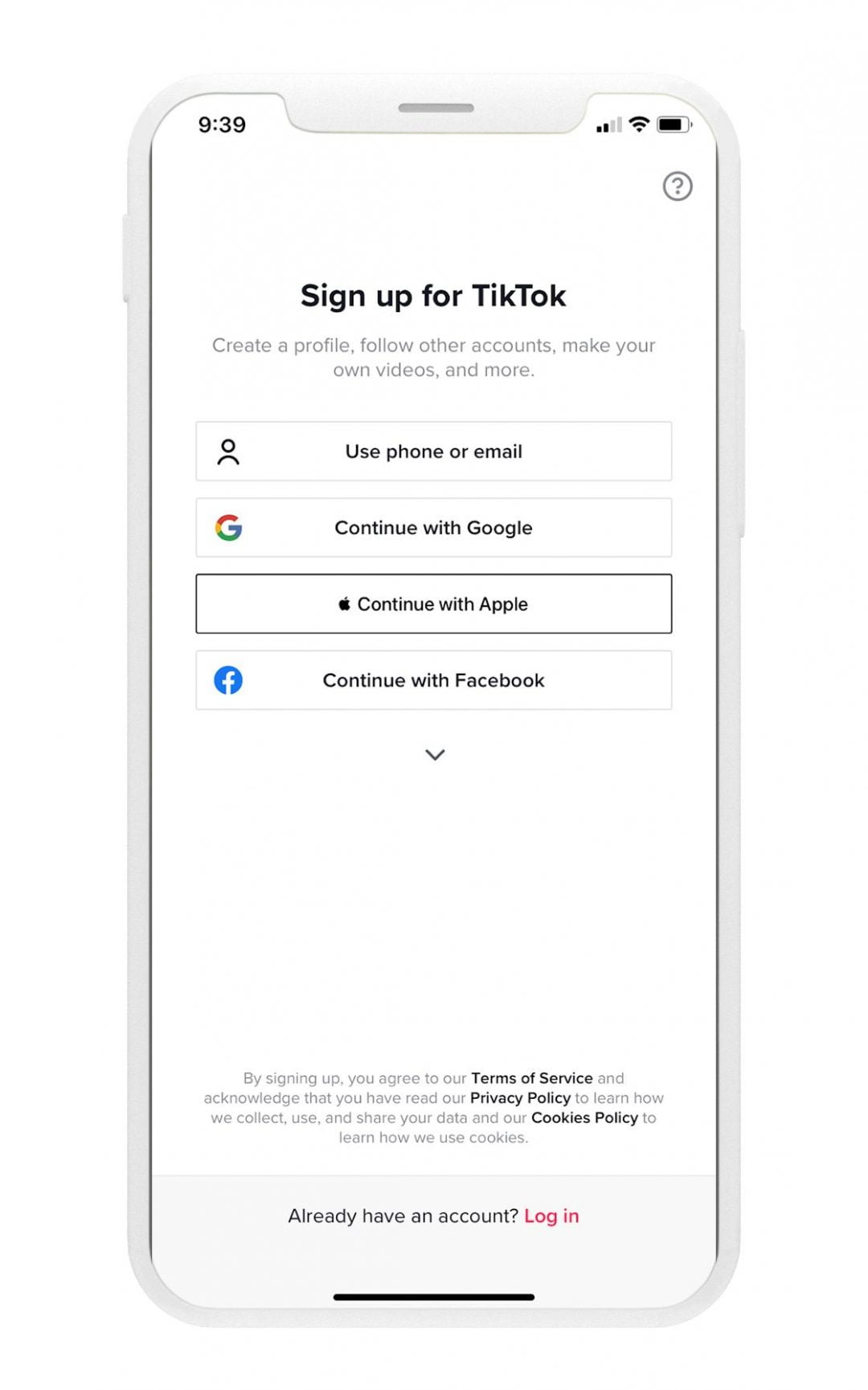 can you create another tiktok account with same email