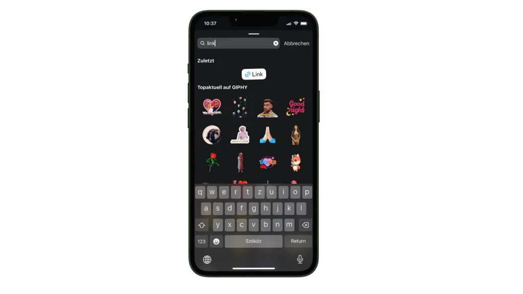 youtube in instagram story posten als sticker