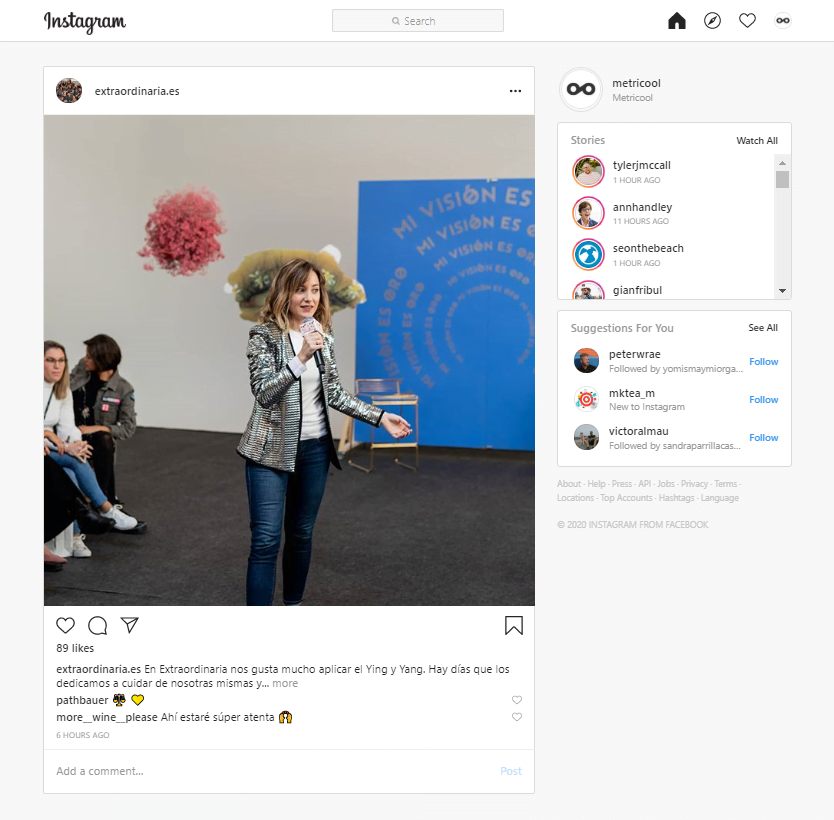 Instagram Web