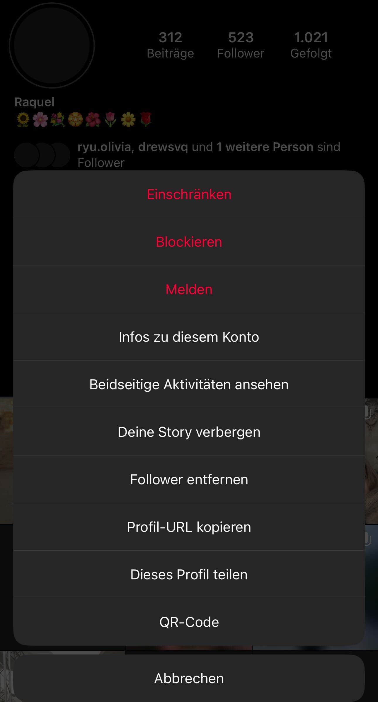 Personen auf Instagram blockieren SchrittfürSchrittAnleitung