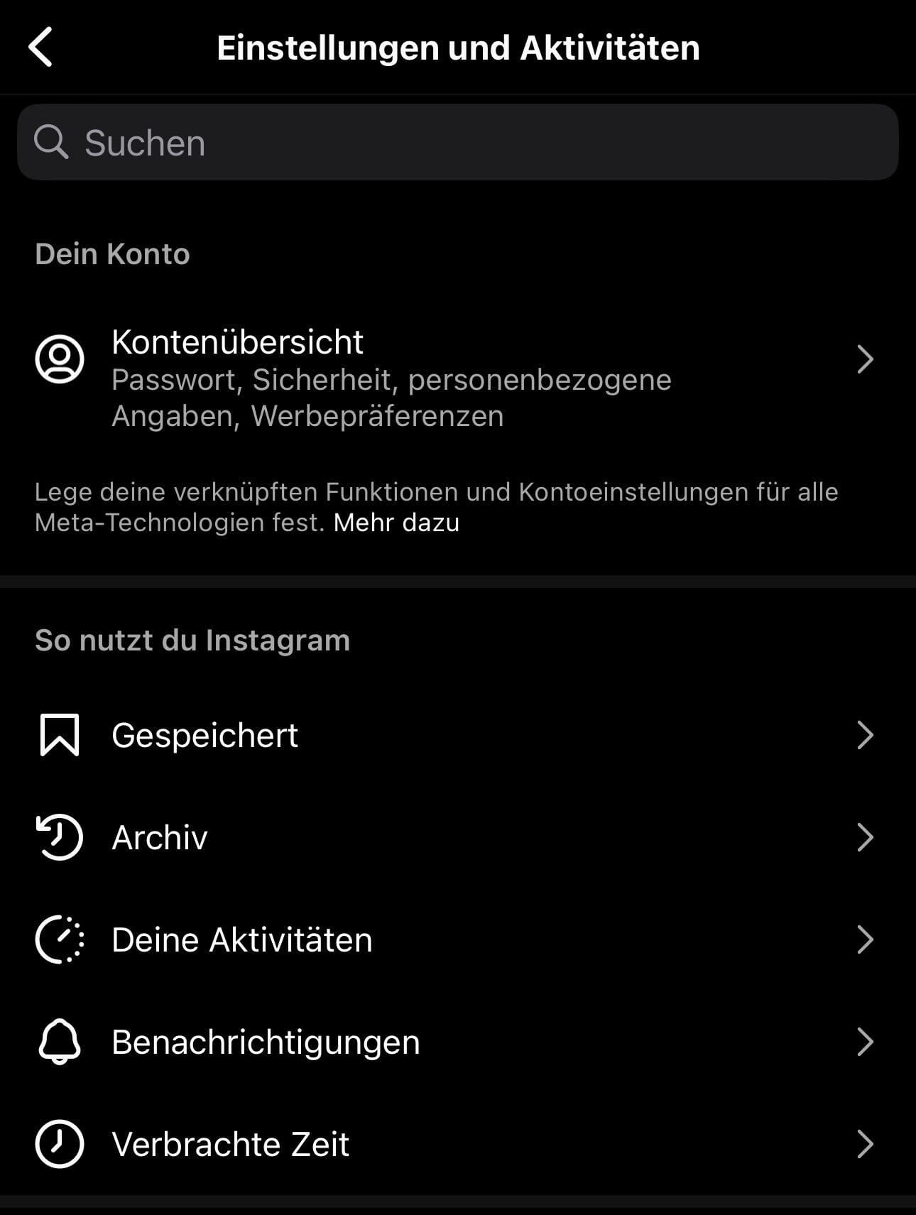 Instagram Ruhemodus Wie aktivierst du ihn? 👇️