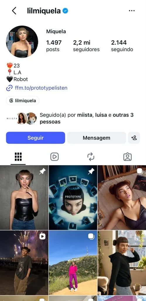 Influenciadora Virtual
