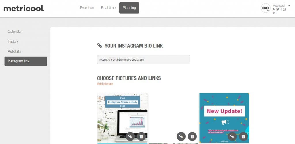 how to paste your instagram link