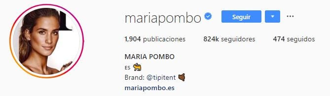 Nombres para Instagram mariapombo