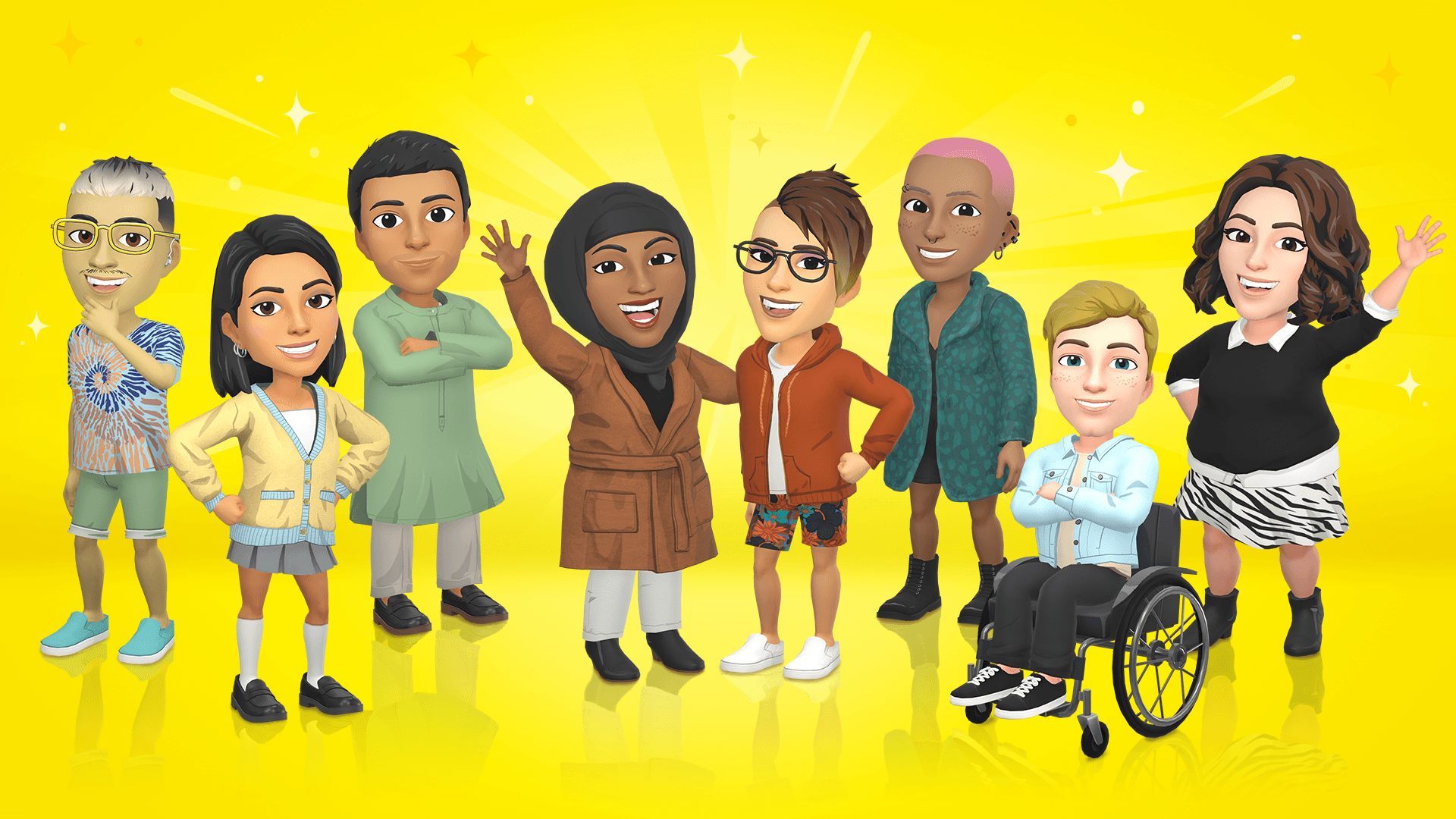 3D Bitmojis on Snapchat | Metricool