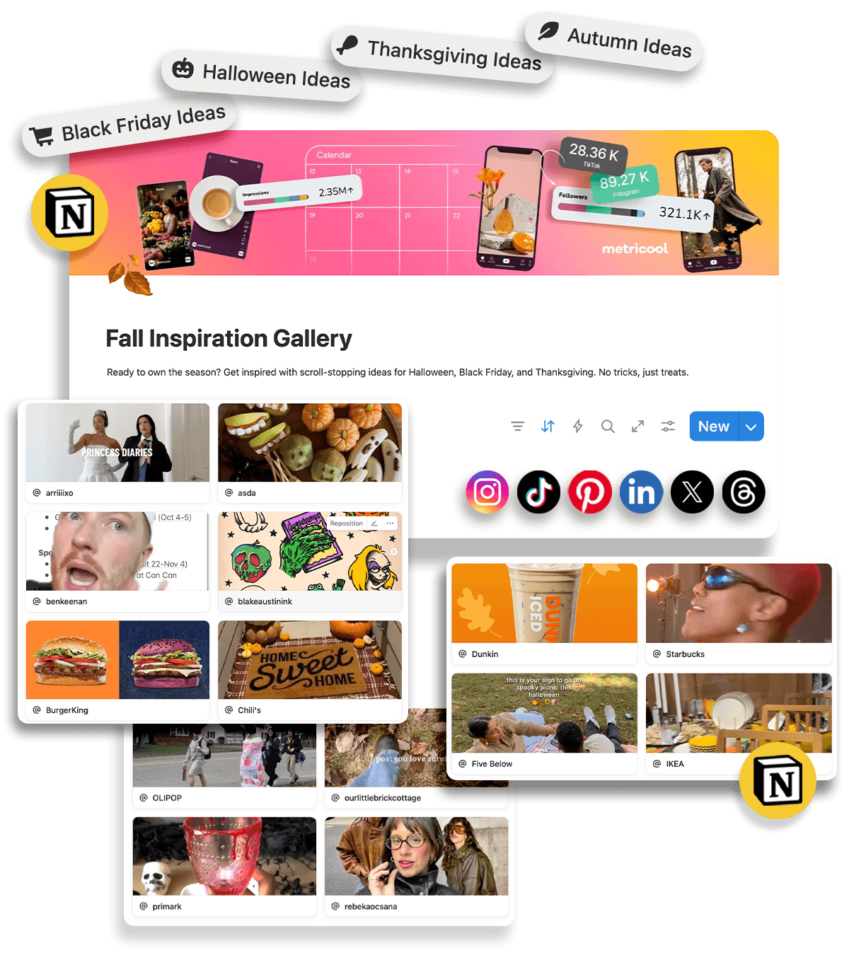 Fall Content Inspiration Gallery Fall Content Inspiration Gallery