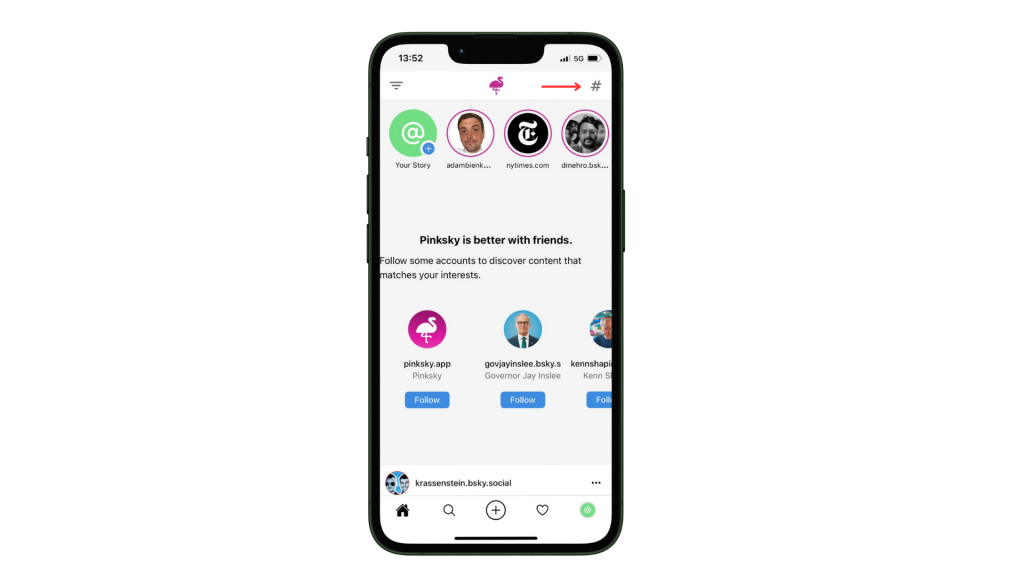 pinksky app
