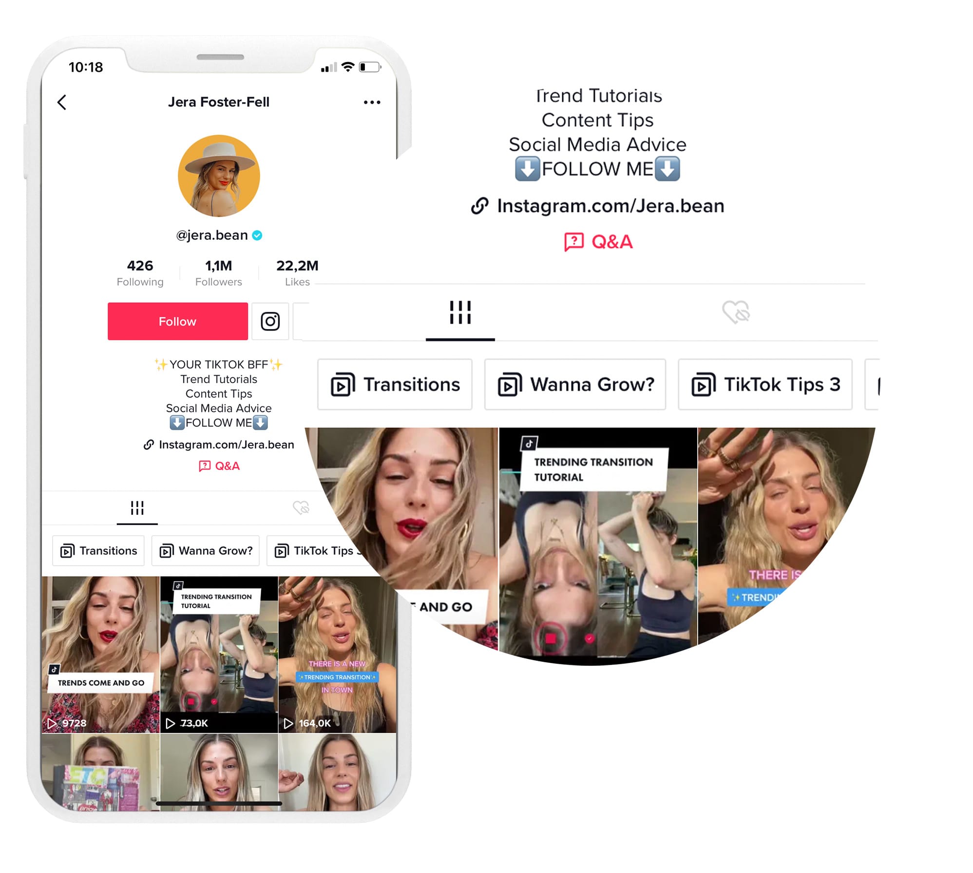 playlist de créateur tiktok