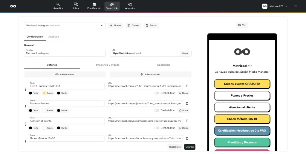 link in bio instagram