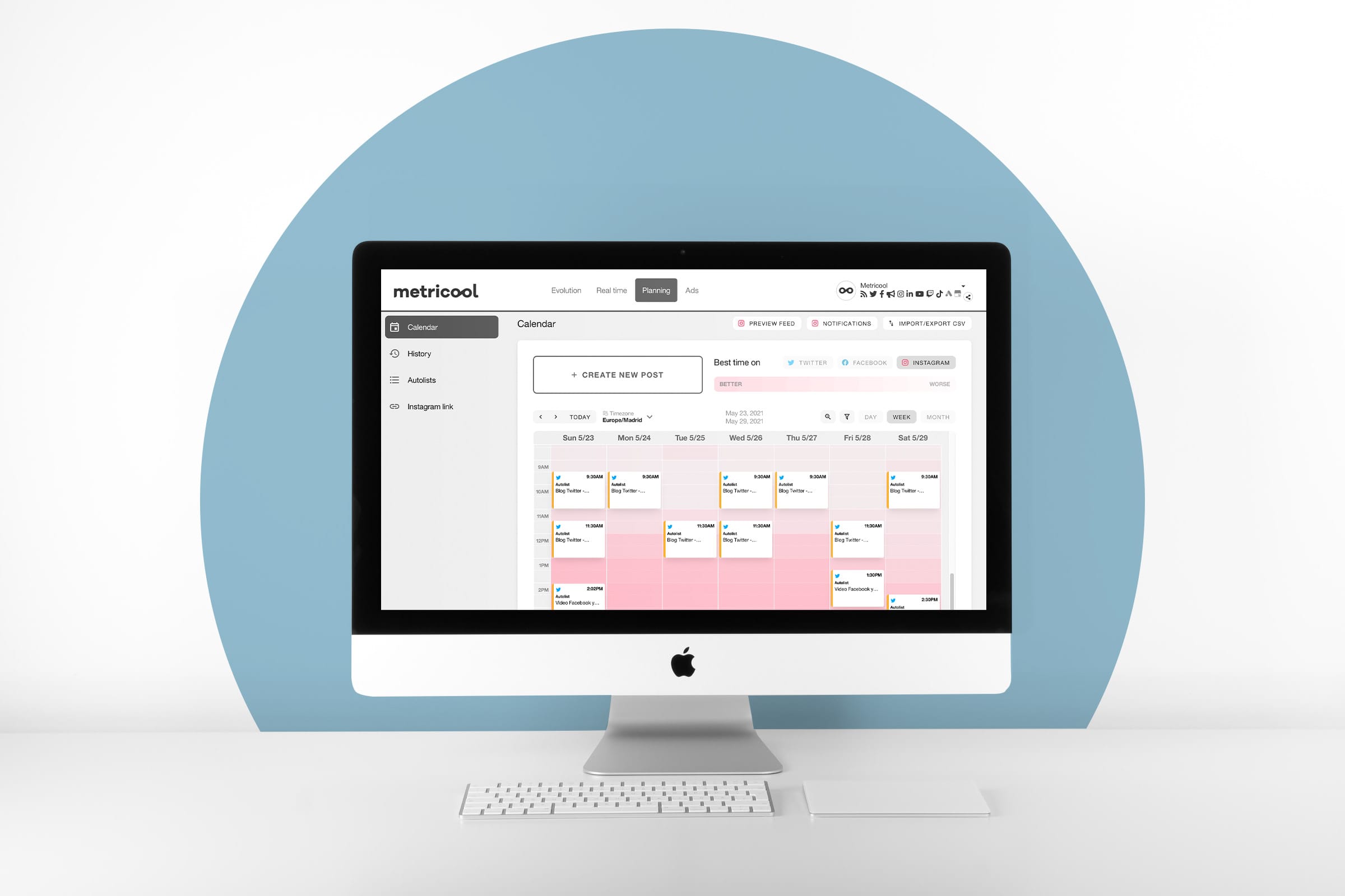 schedule carousel
