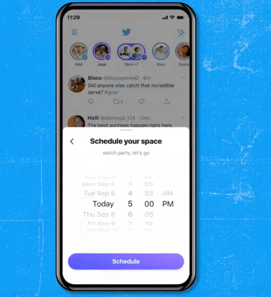 twitter spaces