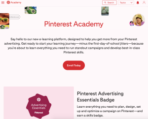 Pinterest Academy