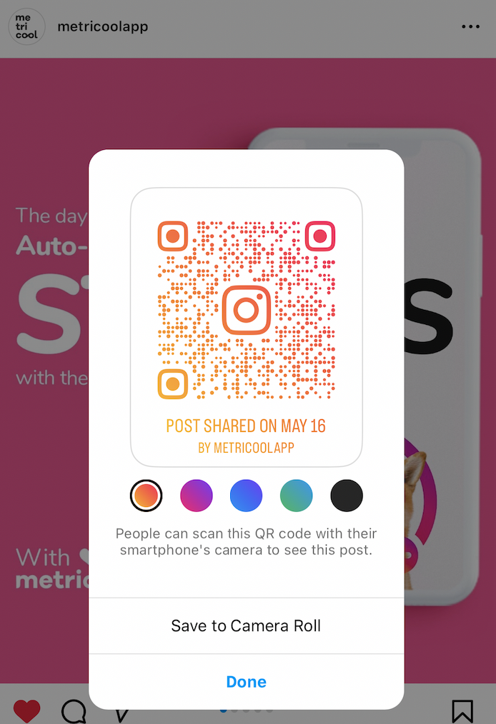 How To Create QR Codes On Instagram   Screen Shot 2023 05 24 At 1.16.26 PM 