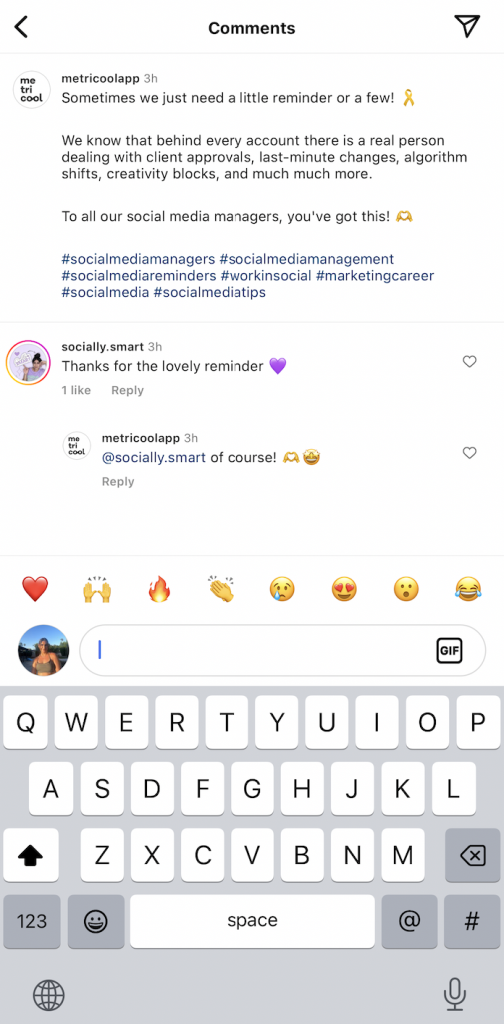 How to Add GIFs in Instagram Comments