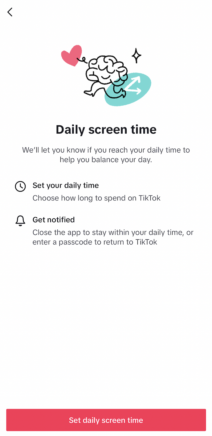 how to turn off screen time limit on tiktok