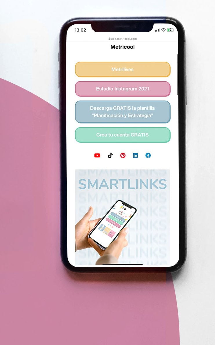 alternativas linktree smartlinks metricool