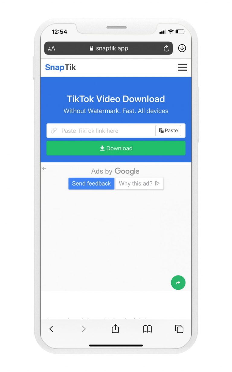 how to download tiktok videos via link