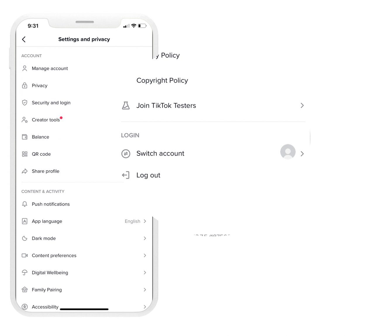 how to add tiktok account in google