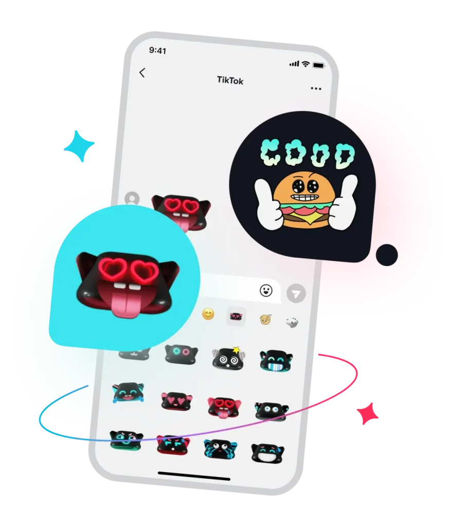 tiktok stickers