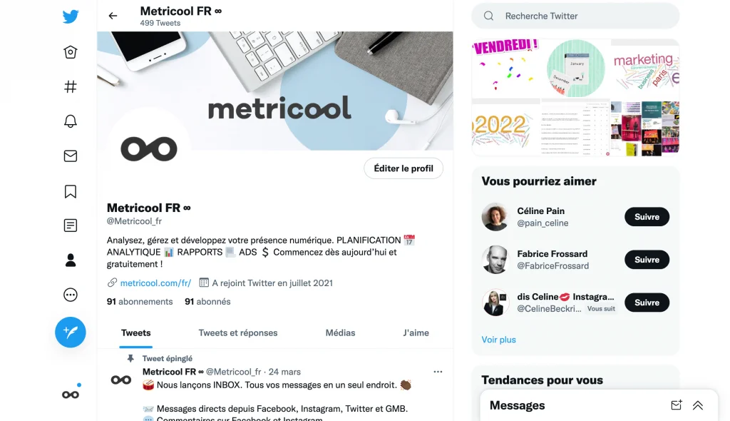 comment changer son nom d'utilisateur sur Twitter