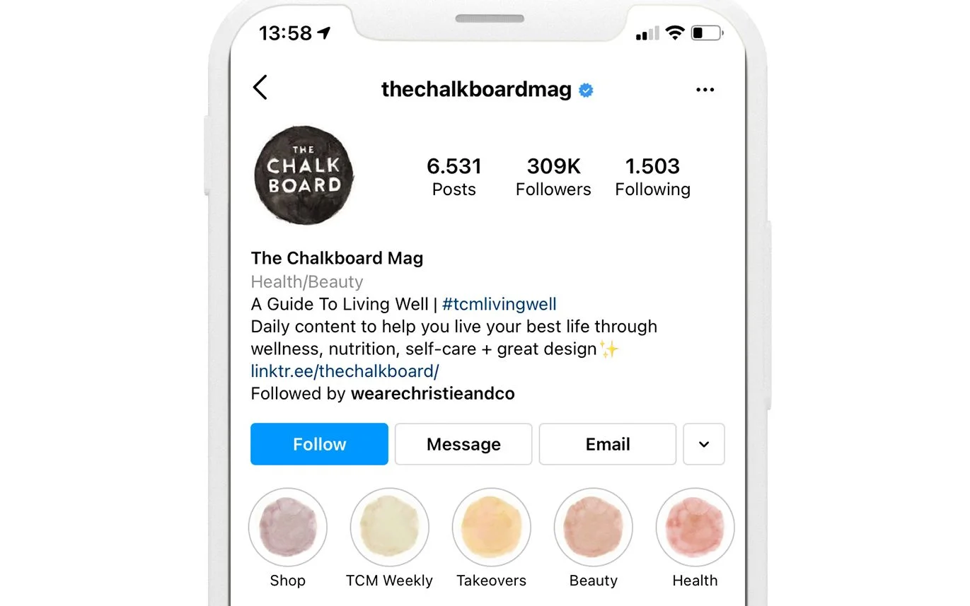 biografía para instagram thechalkboardmag