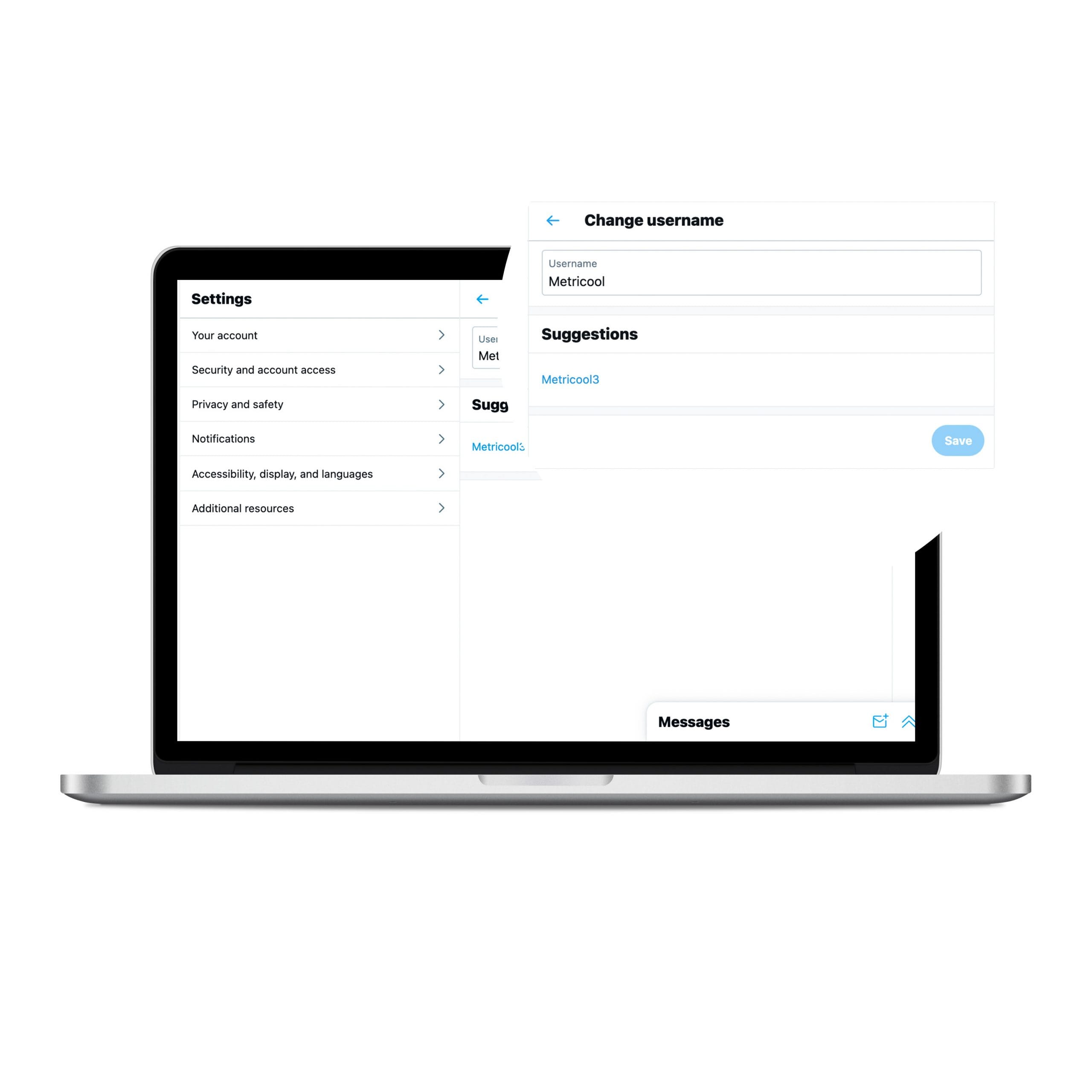 comment changer son nom d'utilisateur sur Twitter