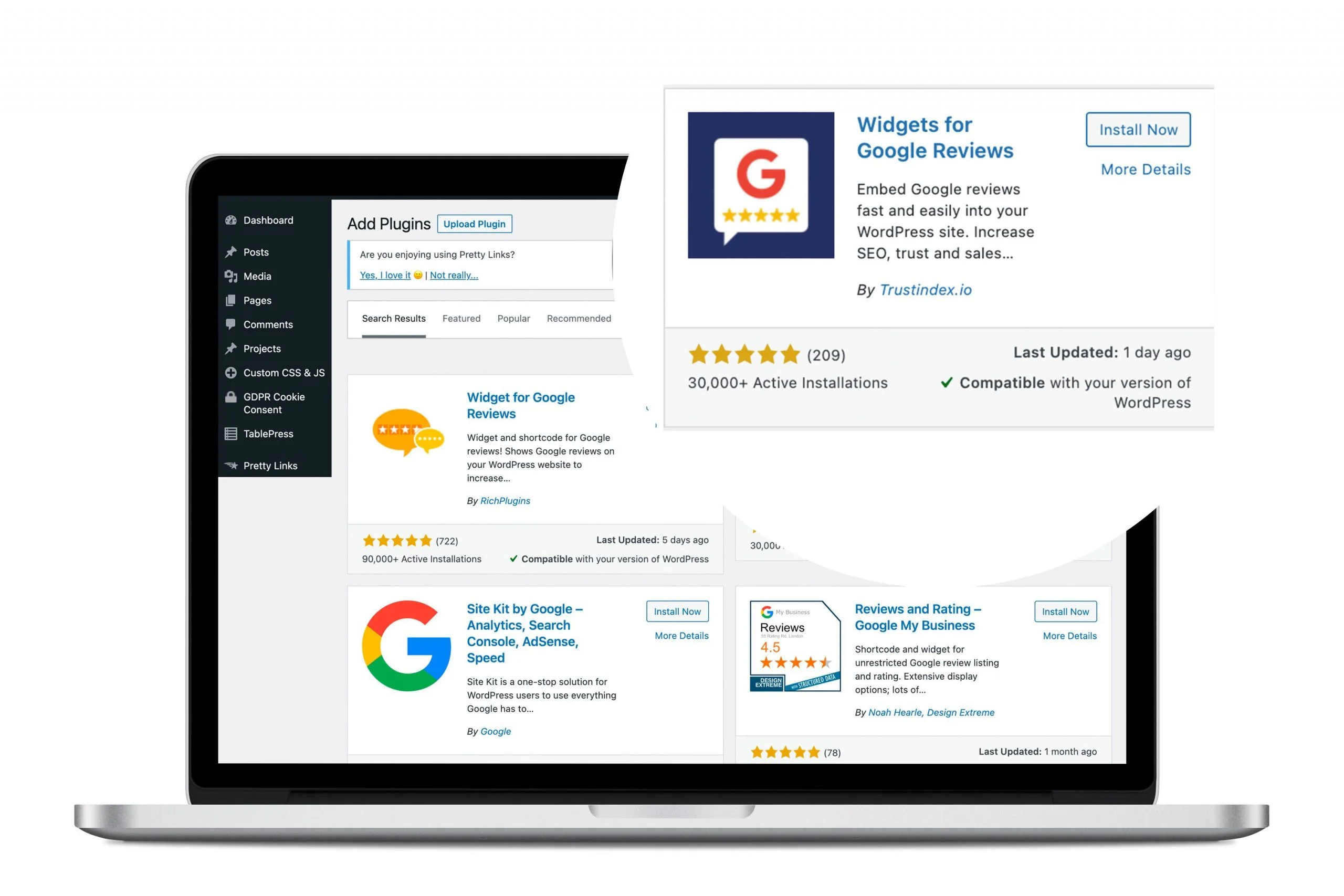 avis sur google