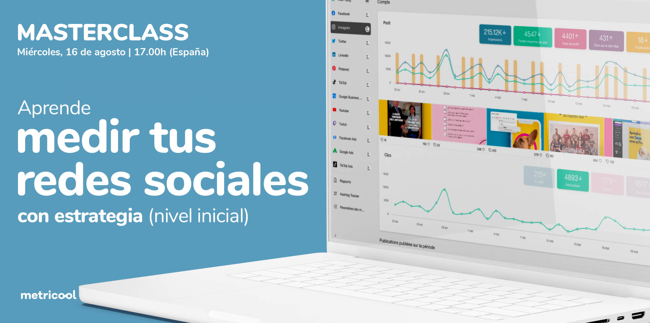 Aprende A Medir Tus Redes Sociales Con Estrategia Nivel Inicial Metricool