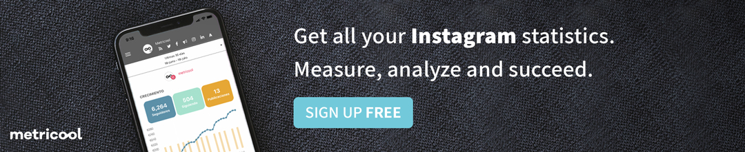Get all your Instagram statistics with Metricool.