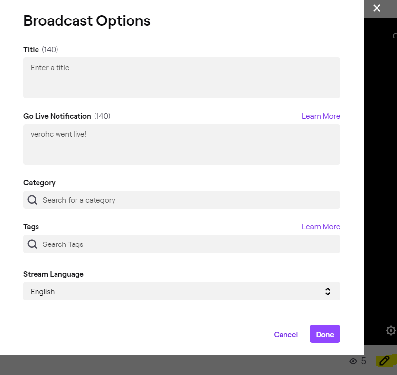 how to connect obs to twitch 2017