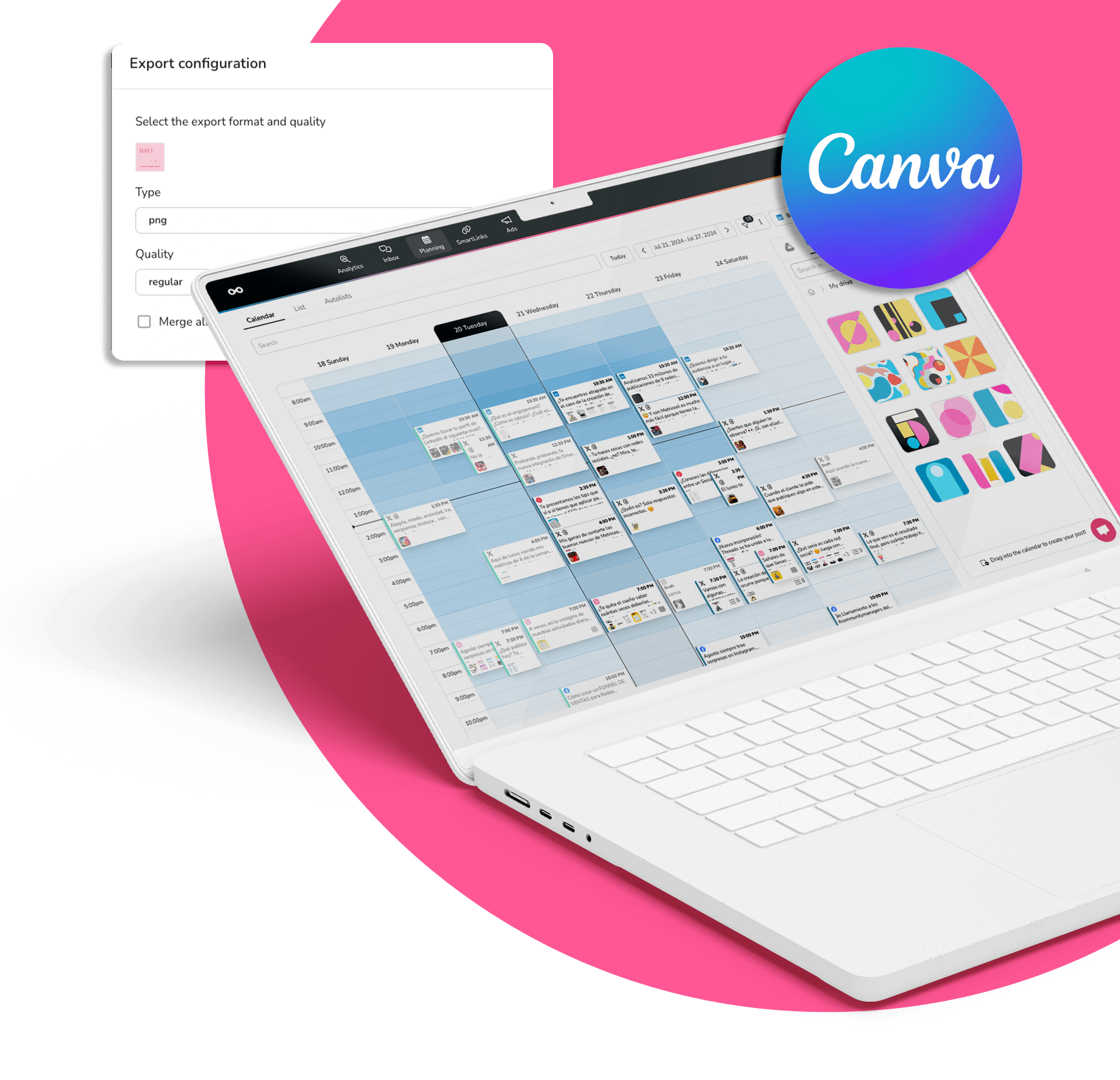 Schedule Your Canva Posts From Metricool Metricool Schedule Your Canva Posts From Metricool Metricool