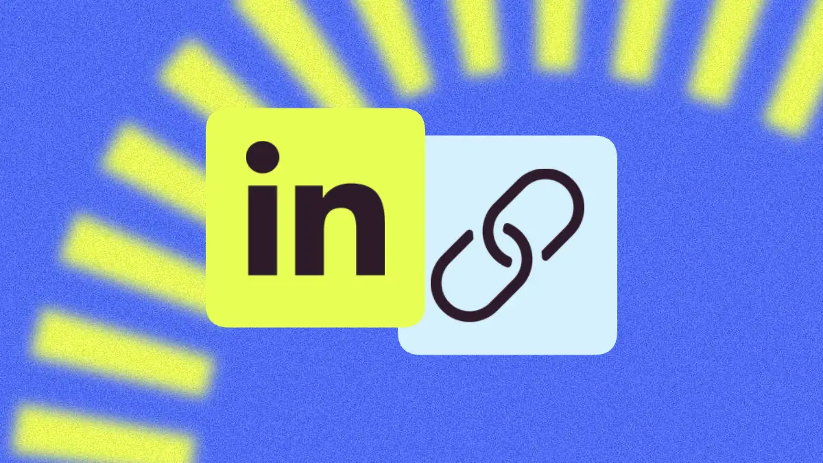 como poner un link en un post de linkedin