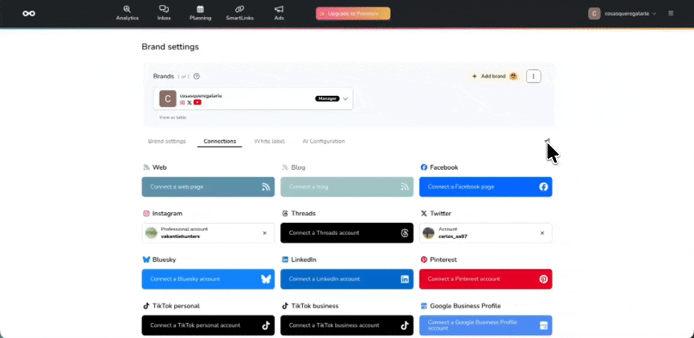 novedades de metricool