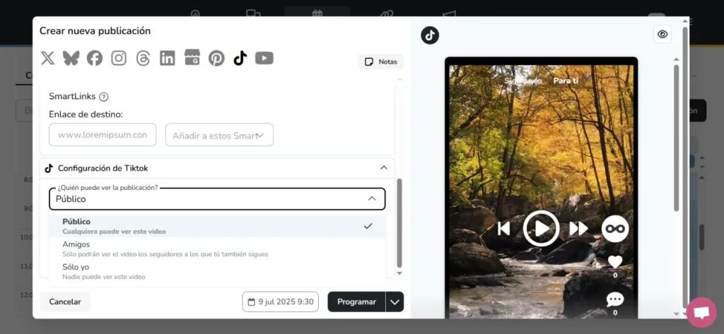 novedades de Metricool