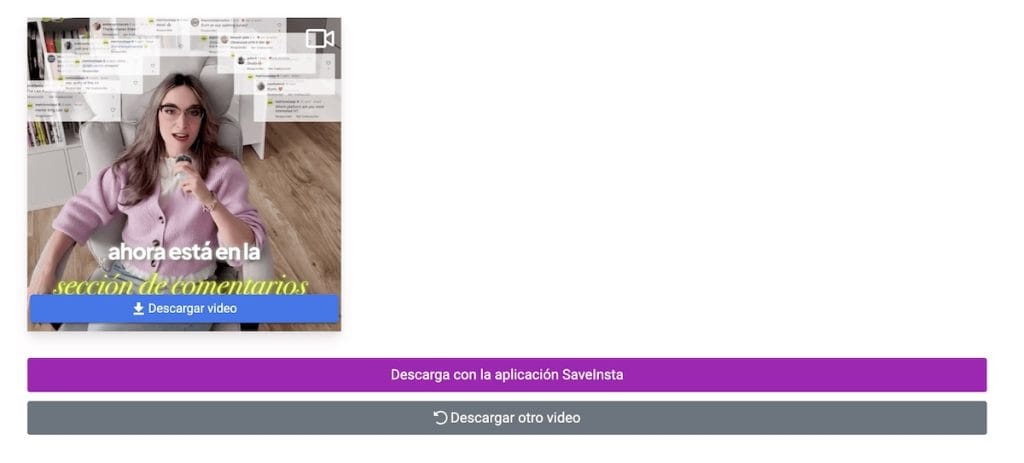 descargar reels ordenador, movil