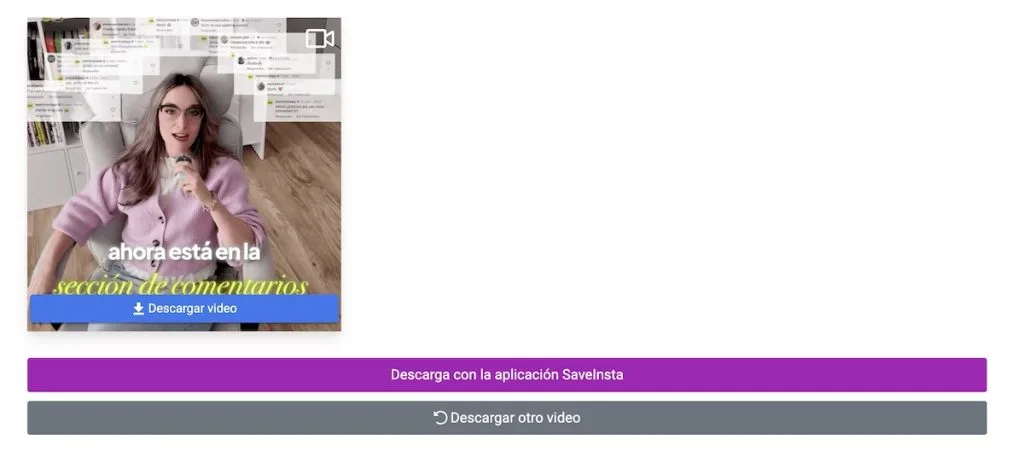 descargar reels ordenador, movil
