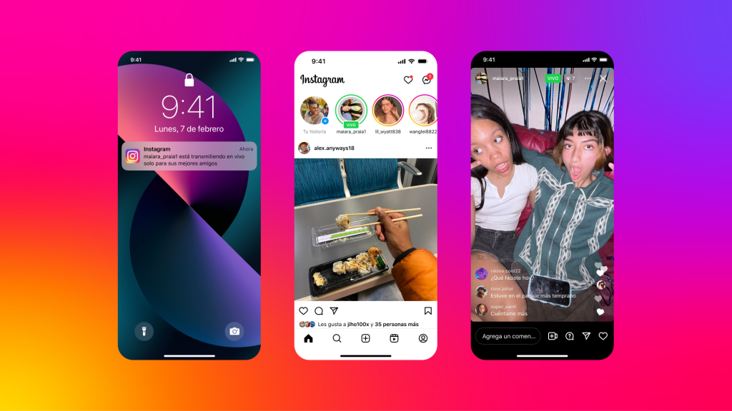 directos en Instagram