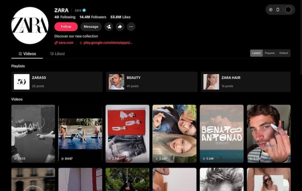 ejemplo tiktok bueno